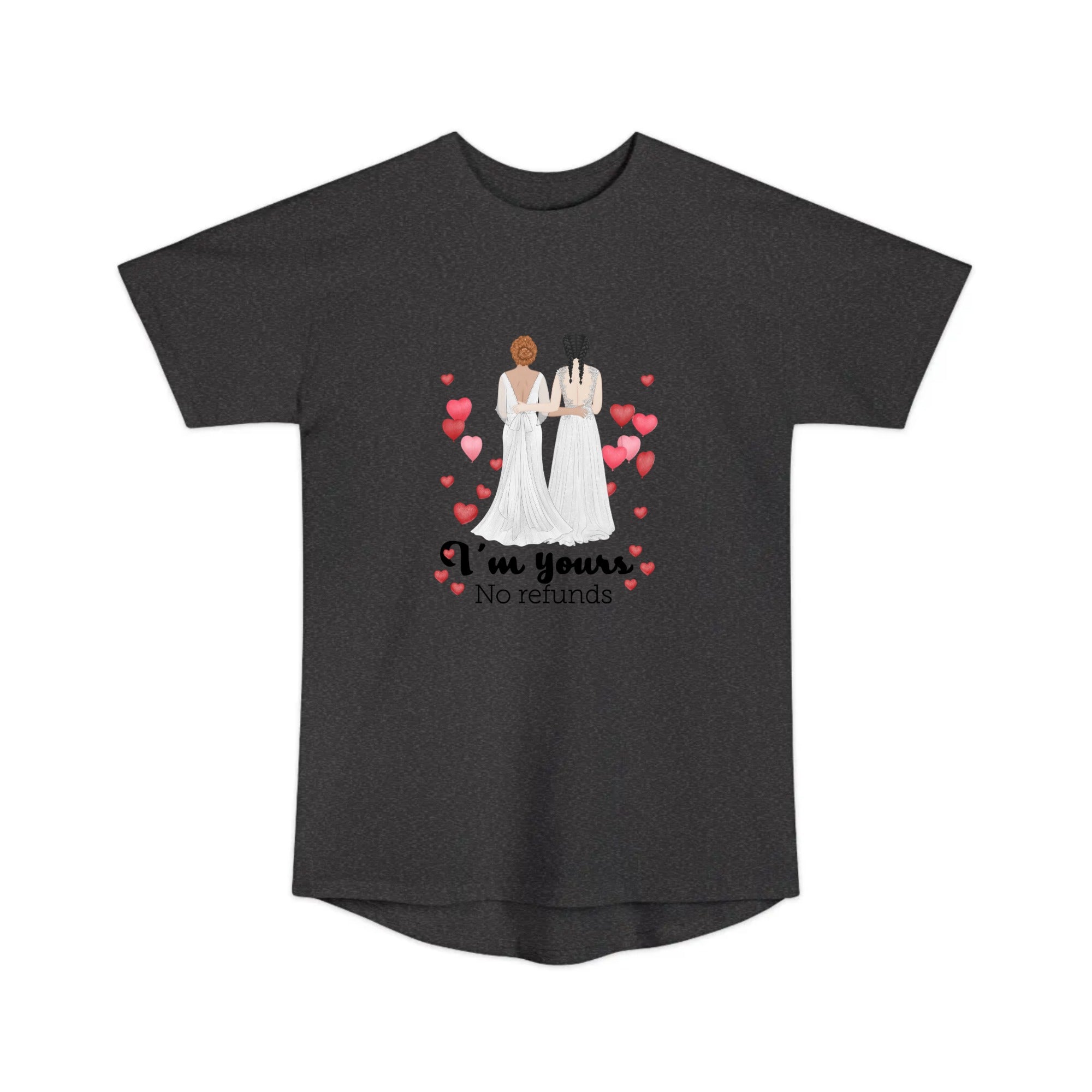 I'm yours. No refunds | Unisex Long Body Urban Tee